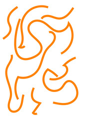 Squiggly Lines Abstracts Background 