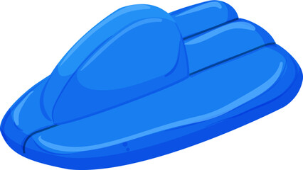 sledge sled snow cartoon. sledge sled snow sign. isolated symbol vector illustration