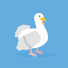 Turkey - cartoon vector illustration