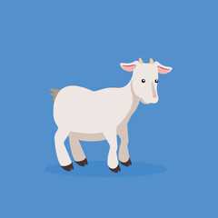 Goatling - cartoon vector illustration