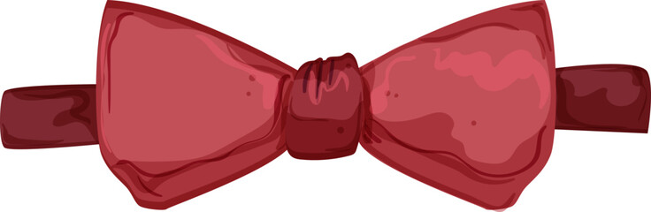 vintage bow tie cartoon. vintage bow tie sign. isolated symbol vector illustration