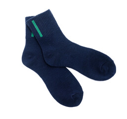 fashion socks isolated on a white background