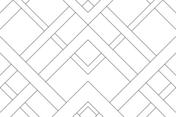 Diagonal of lines pattern. Design black on white background. Design print for illustration, textile, backgroud. Set 3