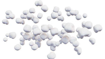 Snow png background, White snow transparent background.