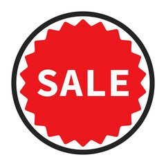 SALE icon. Sale sticker. Vector.