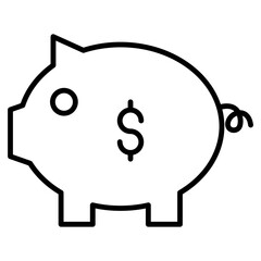 piggy bank icon