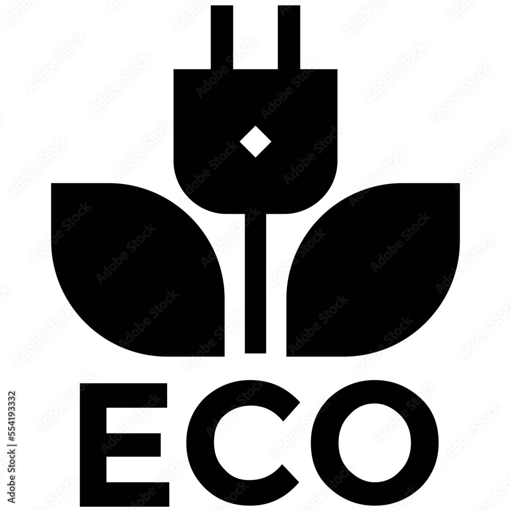 Sticker eco plug