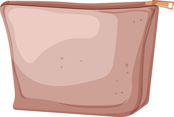 bag cosmetic pouch cartoon. bag cosmetic pouch sign. isolated symbol vector illustration