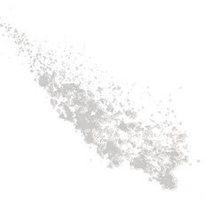 Photo image of falling down snow, heavy big small size snows. Freeze shot on black background...