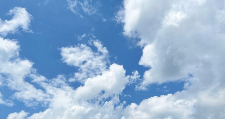 Obraz na płótnie Canvas 青い空と白い雲