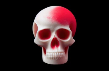 Red Sugar Candy Skull