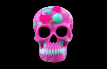 Bubblegum Candy Skull