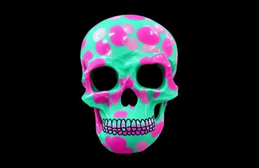 Bubblegum Candy Skull