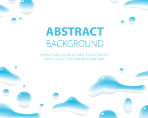 Abstract modern background. 3d vector 