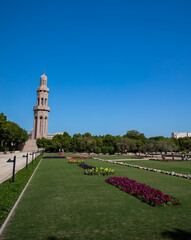 Obraz premium Sultan Qaboos Grand Mosque, Muscat, Oman