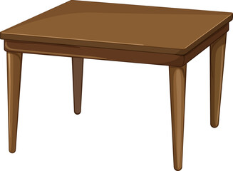 kitchen table dining cartoon. kitchen table dining sign. isolated symbol vector illustration