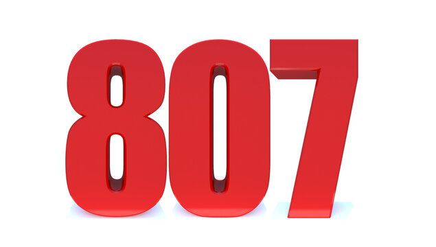 807 number