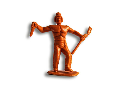 Juguetes del lejano oeste en fondo transparente. 