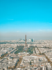Eiffelturm Paris im Stadtbild
