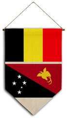 rhodeisland flag relation country hanging fabric travel immigration consultancy visa transparent belgium