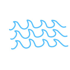 Seawave Line Illustration
