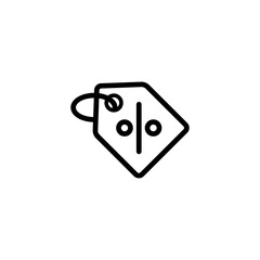 Coupons line icon. Evaluation, sales, discounts, purchases, ticket, pricing policy, distance selling, market, buyer, business, income. online store concept. Vector black line icon.