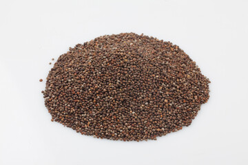 an annual plant of the honey family The stem is 60-90cm high and bristle, and the leaves are opposite and wide egg-shaped.
 꿀풀과의 한해살이풀. 줄기는 높이가 60~90cm이고 모가 지며, 잎은 마주나고 넓은 달걀 모양이다.