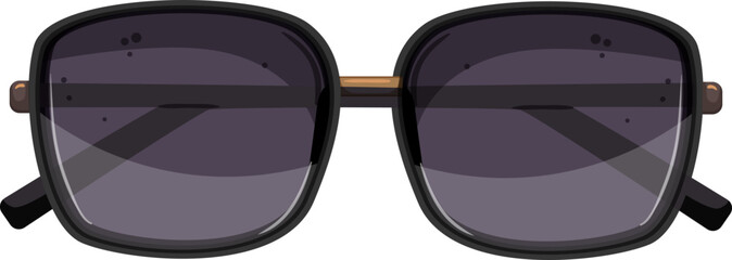 stylish sunglasses women cartoon. stylish sunglasses women sign. isolated symbol vector illustration