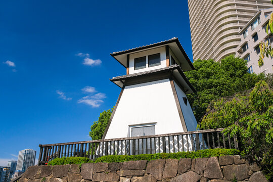 東京都中央区 佃公園、石川島灯台
