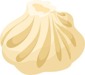 khinkali georgia cartoon. tasty frozen cook food, khachapuri khinkali georgia vector illustration