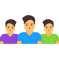 Fototapeta premium Group Icon