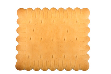 Biscuit isolated on white background