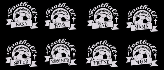 Football Family SVG Bundle 02