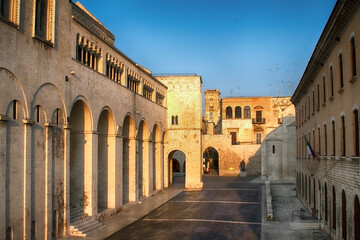 Fototapeta premium Basilica San Nichola in old town Bari, Puglia, Italy