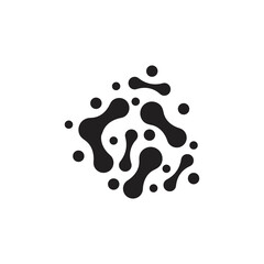 Logo design related to probiotic bacteria