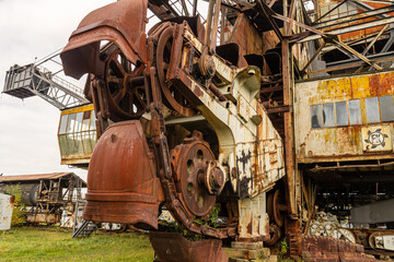 Braunkohlebagger im Museum