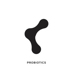Probiotics bacteria icon