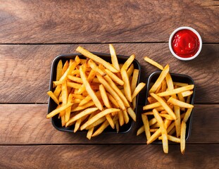 Obraz na płótnie Canvas french fries and ketchup on a plate, food, potato, fries, french, fried, french fries, isolated, plate, meal, chips, snack, lunch, white, fast, potatoes, closeup, fast food, dish, chip, dinner, diet, 