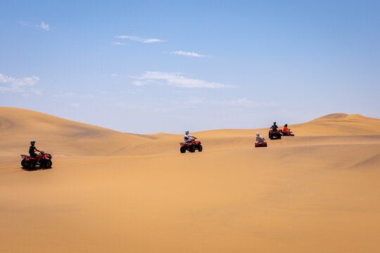 Namibia Desert. Sand Dunes near Swakopmund. Skeleton Coast. Namibia. Africa. © Curioso.Photography