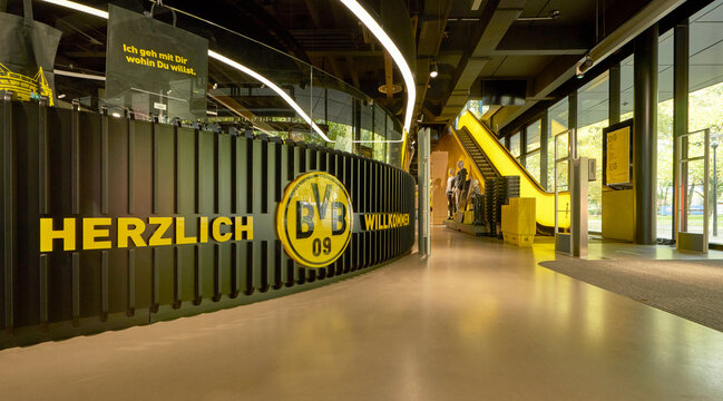 Behind the curtain at Signal Iduna Park - the official playground of FC Borussia Dortmund
