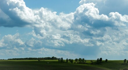 field and sky