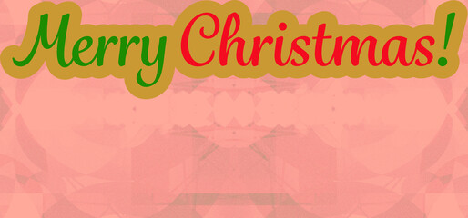 Abstract Christmas card design background image.