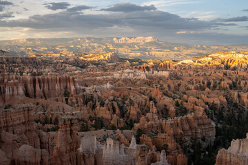 Evening Falls Over Bryce Canyon Amphitheater