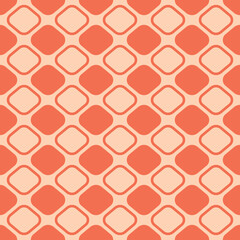 Japanese Diamond Checkered Vector Seamless Pattern