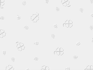 embossed image of flowers on a white paper