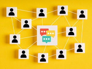 Social media messaging and communication network.