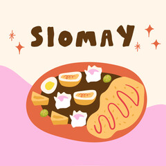 Indonesia Traditional Food (Siomay)