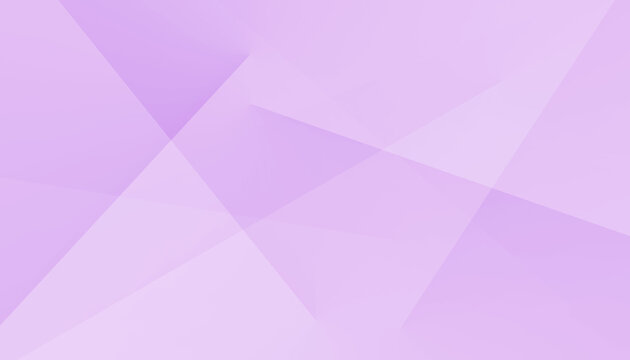 Light purple pink abstract background. Geometric shapes. Triangles, squares, lines, stripes. Gradient. Lilac color.