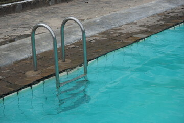 Swimming Pool Ladder Chrome Handle