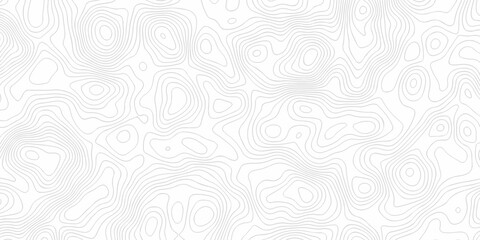 Topographic map. Geographic mountain relief. Abstract lines background. Contour maps. Vector illustration, Topo contour map on white background, Topographic contour lines vector map seamless pattern